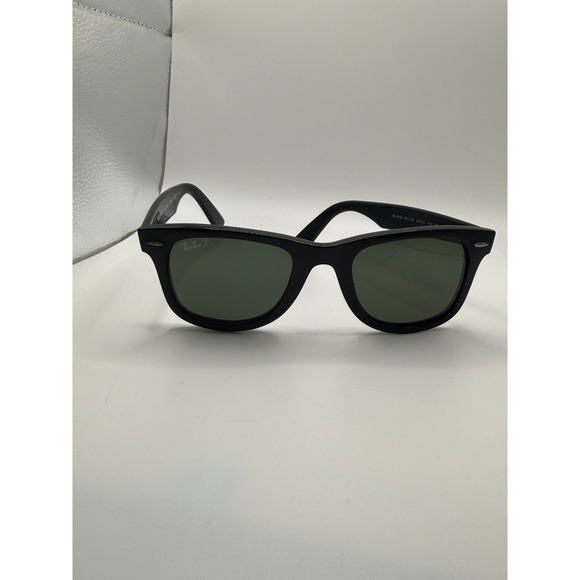 Ray-Ban Wayfarer Ease RB 4340 601/58 Black Polarized Green G-15 Sunglasses 50mm